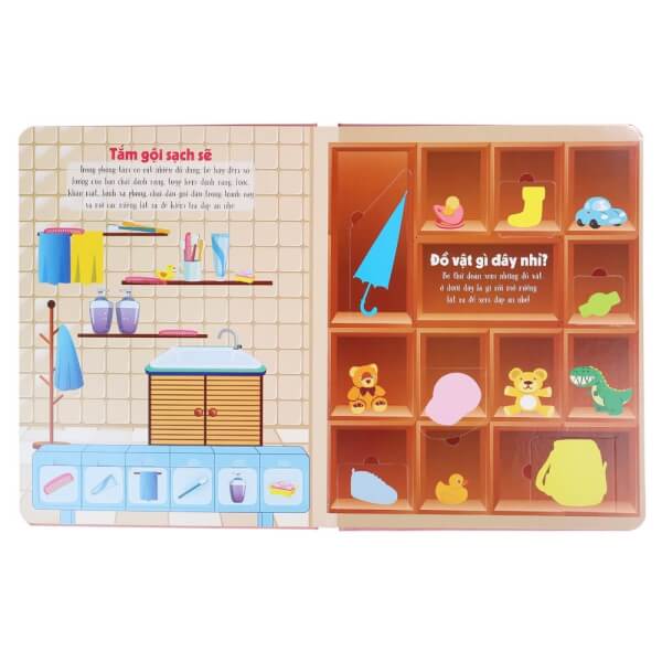 Lift-The-Flap- Lật mở khám phá - Stuff and toys - Những đồ vật quanh em