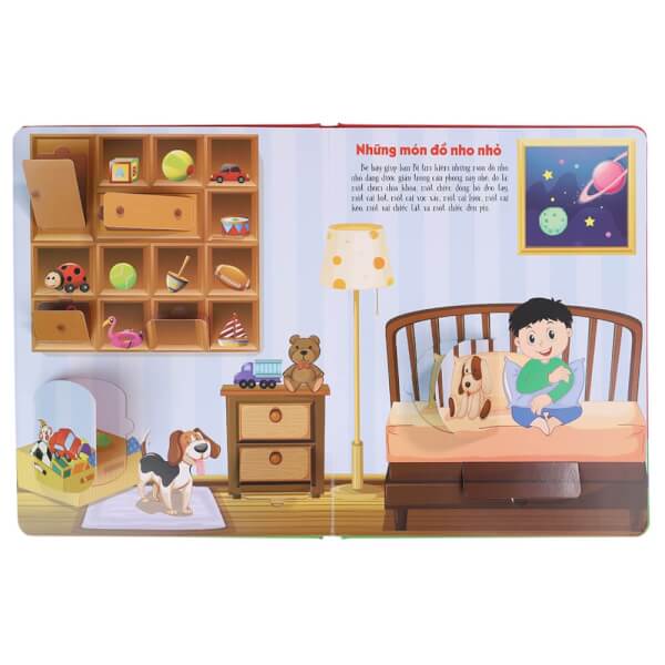 Lift-The-Flap- Lật mở khám phá - My house - Ngôi nhà của em