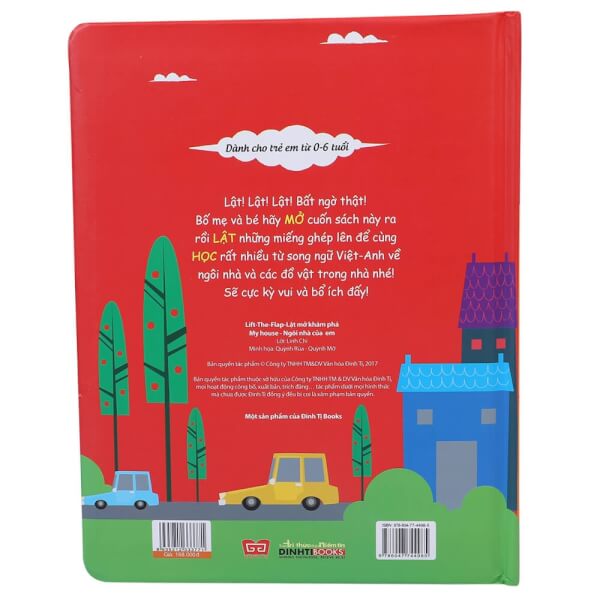 Lift-The-Flap- Lật mở khám phá - My house - Ngôi nhà của em