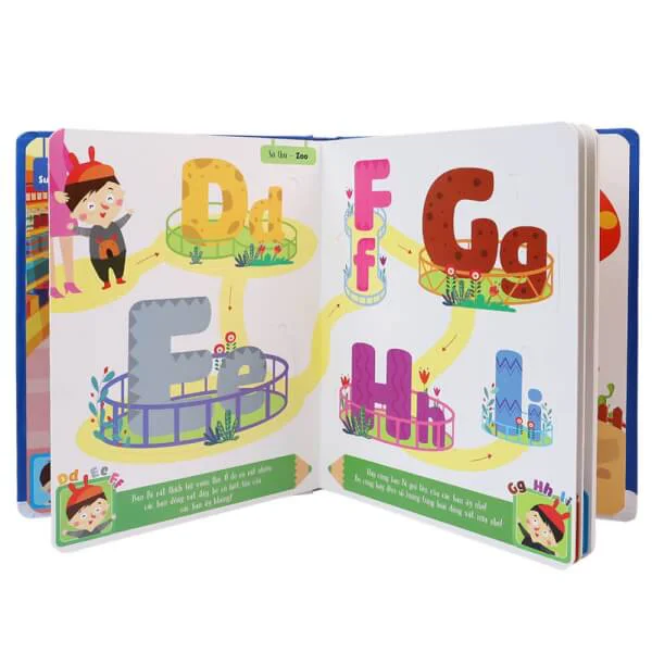 Lift-The-Flap 168N - Lật mở khám phá - My ABC - Bảng chữ cái Tiếng Anh cho bé