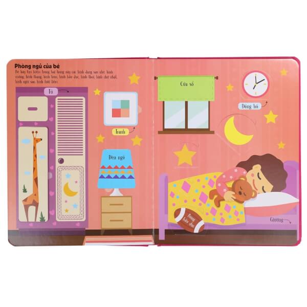 Lift-The-Flap 168N - Lật mở khám phá - Colours and Shapes - Màu sắc và hình dạng
