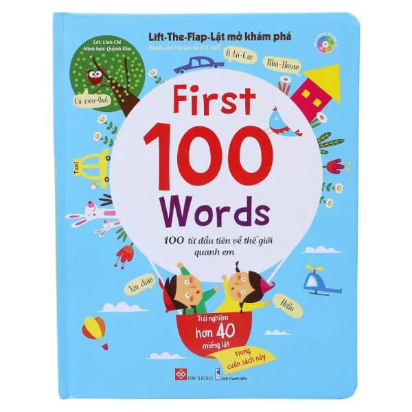 Lift-The-Flap 168N - First 100 Words - 100 từ đầu tiên về thế giới quanh em