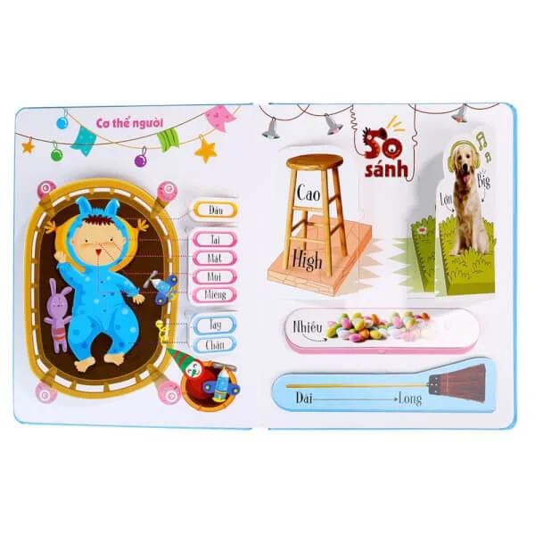Lift-The-Flap 168N - First 100 Words - 100 từ đầu tiên về thế giới quanh em
