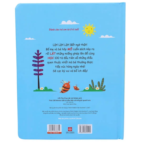 Lift-The-Flap 168N - First 100 Words - 100 từ đầu tiên về thế giới quanh em