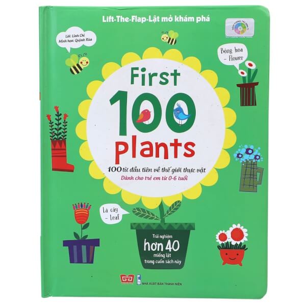 Lift-The-Flap 168N - First 100 Plants - 100 từ đầu tiên về thế giới thực vật