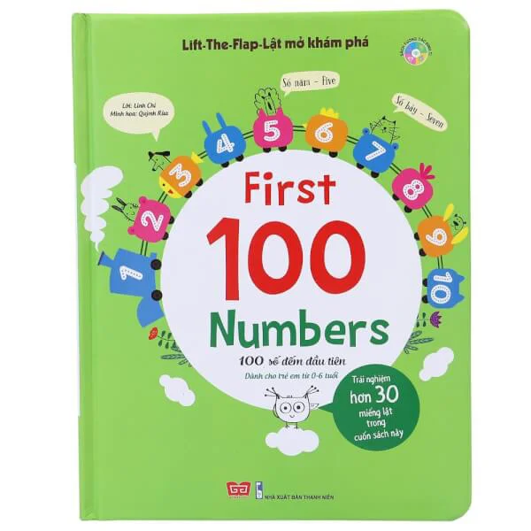 Lift-The-Flap 168N - First 100 Numbers - 100 số đếm đầu tiên