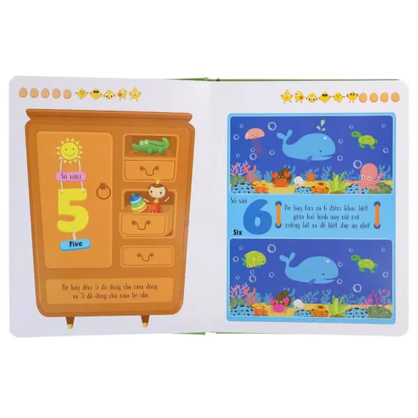 Lift-The-Flap 168N - First 100 Numbers - 100 số đếm đầu tiên