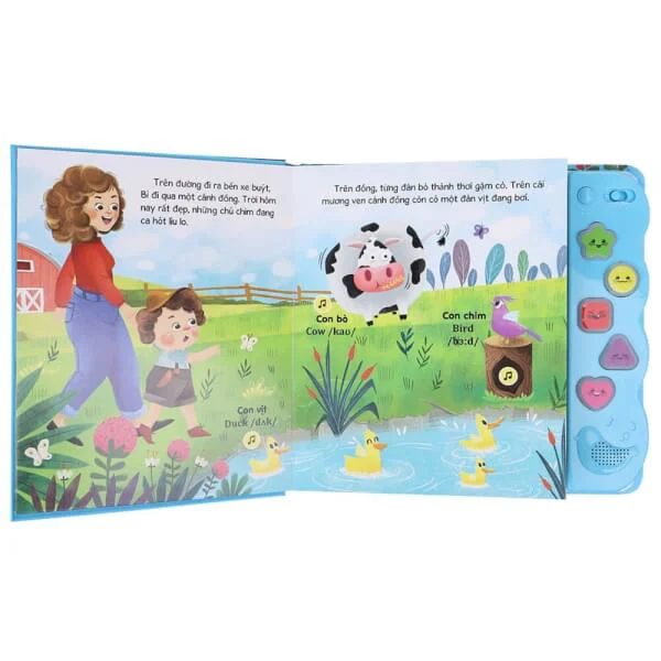 Sách âm thanh - Âm thanh của các loài vật