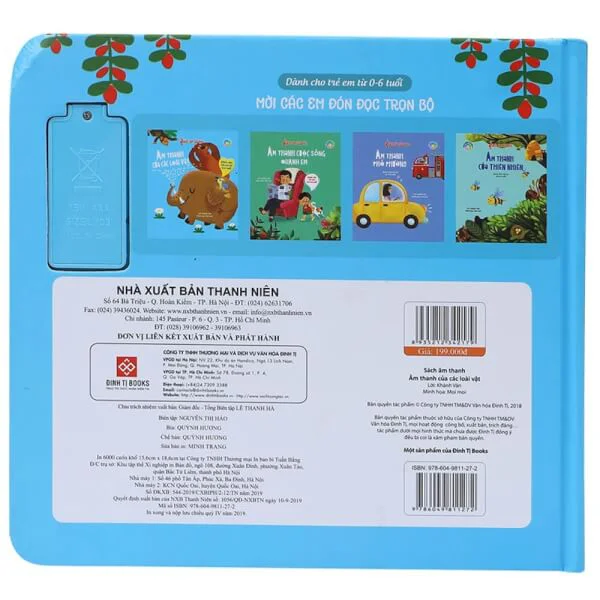 Sách âm thanh - Âm thanh của các loài vật