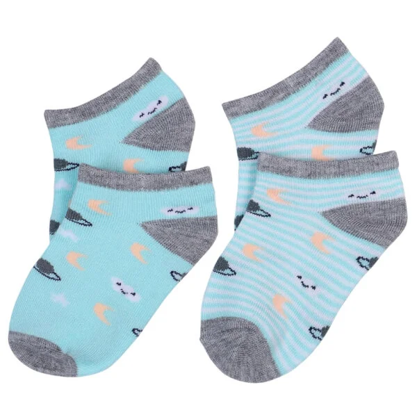 Cặp 2 đôi vớ bé trai Bamboo CF I0120020 (1-2Y,Nhiều màu)