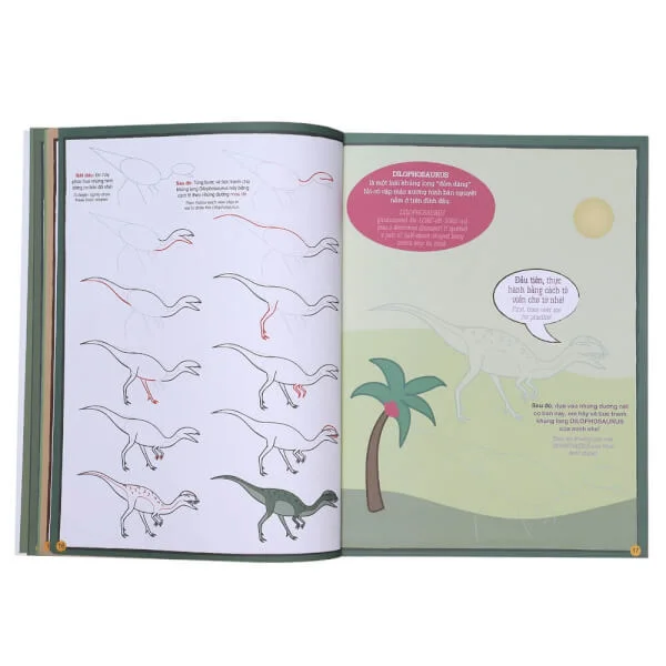 Họa sĩ tí hon - Learn to draw... Dinosaurs! - Nào, ta cùng học vẽ...các loài khủng long!