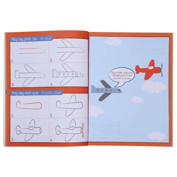 Họa sĩ tí hon - Learn to draw...  Things that go! - Nào, ta cùng học vẽ...các loại phương tiện!