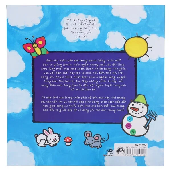 Cuốn sách lớn rực rỡ về bốn mùa