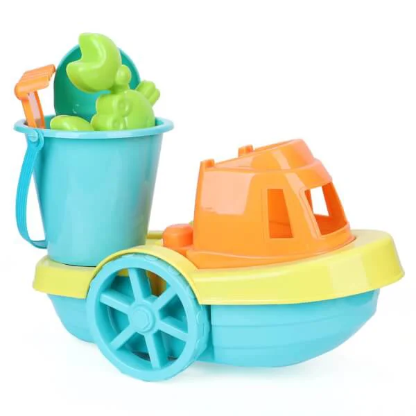 Thuyền đi biển kèm dụng cụ chơi cát (lớn) TOYCITY