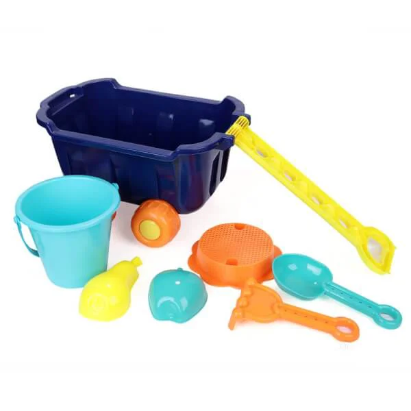 Xe kéo kèm dụng cụ chơi cát TOYCITY