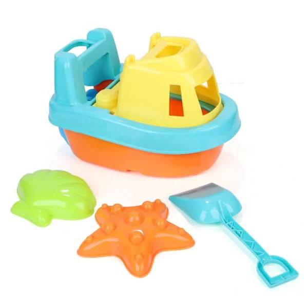 Thuyền đi biển kèm dụng cụ chơi cát (nhỏ) TOYCITY