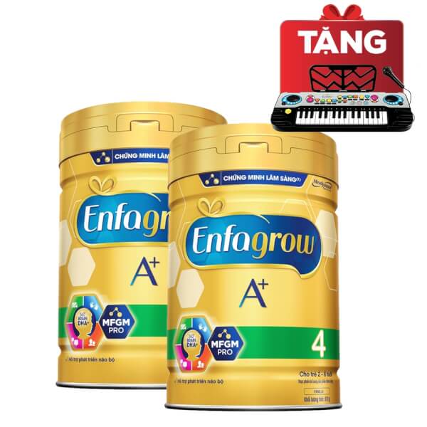 Combo 2 lon Sữa Enfagrow A+ 4 870g (2-6 tuổi)