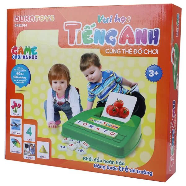 Vui học tiếng Anh bằng thẻ đồ chơi - DK 81014