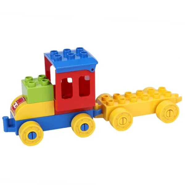 Bộ xếp hình tàu hỏa thành phố DUKA (40pcs)