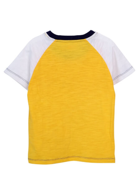 Áo thun bé trai tay ngắn CF B0220012 (2Y,Vàng)