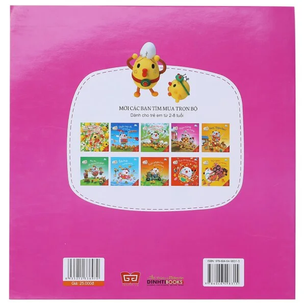 Truyện Ehon - Gà mẹ Cục Tác và đàn con lông vàng - Chào mừng em Trứng