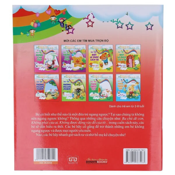 EQ-IQ Bồi dưỡng tính cách tốt cho trẻ - Dạy trẻ không ngang ngược 1(35N) - Nhường đường