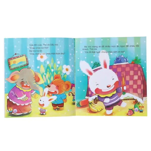 EQ-IQ Bồi dưỡng tính cách tốt cho trẻ - Dạy trẻ biết lễ phép lịch sự 1(35N) - Hái quả