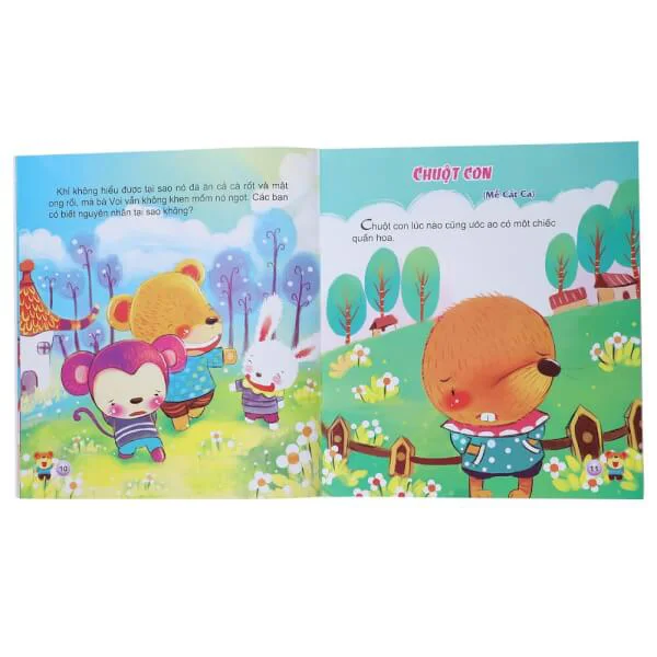 EQ-IQ Bồi dưỡng tính cách tốt cho trẻ - Dạy trẻ biết lễ phép lịch sự 1(35N) - Hái quả