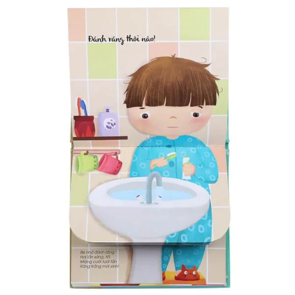 Lật mở cùng con - Tự lập không hấp tấp! (Giúp trẻ biết cách tự chăm sóc bản thân)