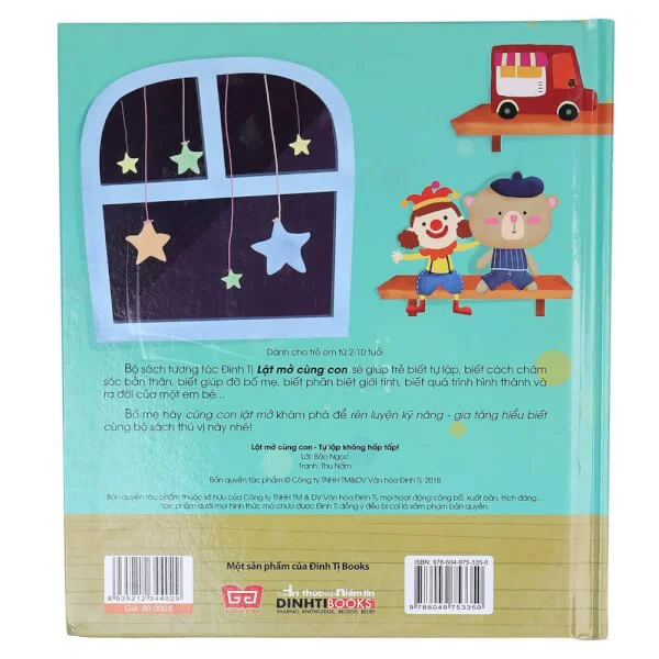 Lật mở cùng con - Tự lập không hấp tấp! (Giúp trẻ biết cách tự chăm sóc bản thân)