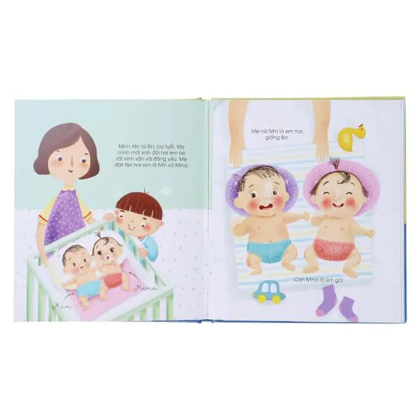 Lật mở cùng con - Bình tĩnh chuyện giới tính (Giúp trẻ biết phân biệt giới tính, nhận biết cơ thể và bảo vệ mình)