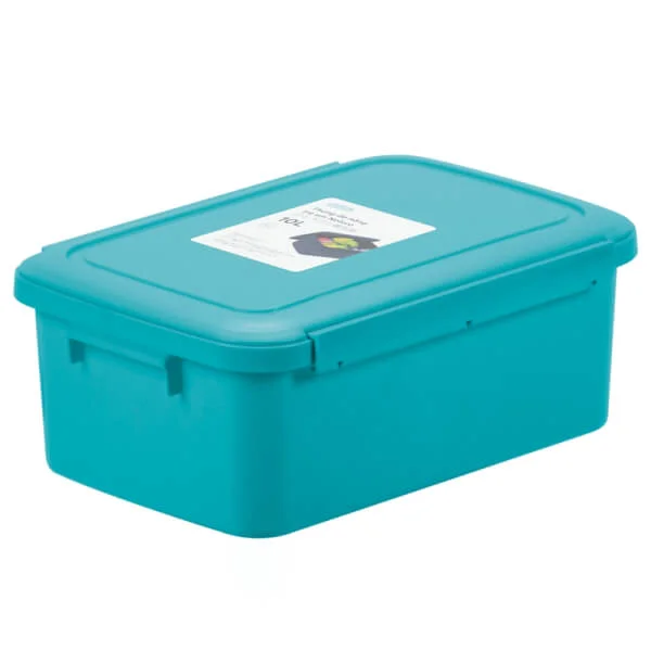 Thùng đa năng trẻ em 10L Notoro-  xanh ngọc (thùng và nắp)