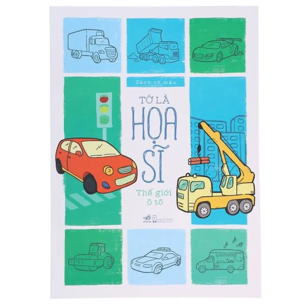 Tớ là hoạ sĩ - Thế giới ôtô