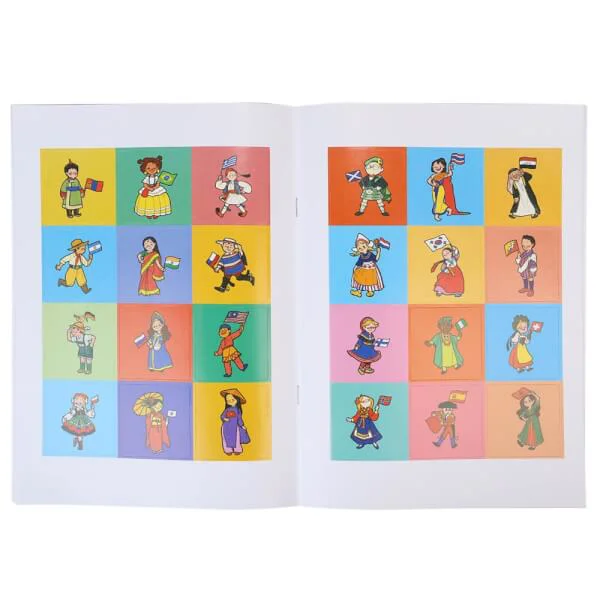 Tớ là hoạ sĩ - Quốc kỳ và trang phục truyền thống