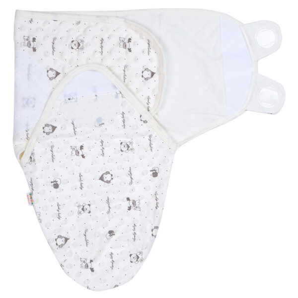 Swaddle bong bóng BabyOne (kem,hồng,xanh)