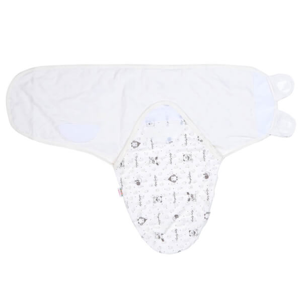 Swaddle bong bóng BabyOne (kem,hồng,xanh)