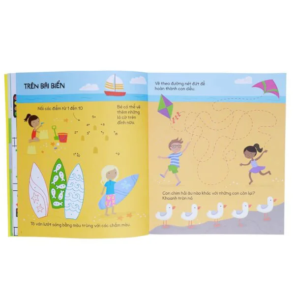 Sách tương tác vừa học vừa chơi - Du lịch cùng bé