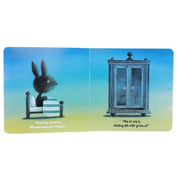 Sách lật tương tác song ngữ 0-3 tuổi - Chúc ngủ ngon
