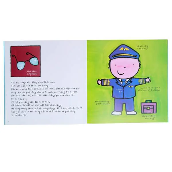 Cuốn sách lớn rực rỡ về phi công