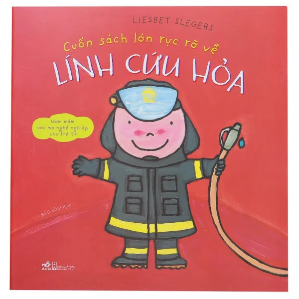 Cuốn sách lớn rực rỡ về lính cứu hỏa