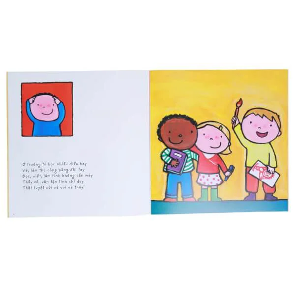 Cuốn sách lớn rực rỡ về giáo viên