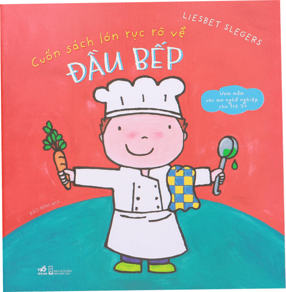 Cuốn sách lớn rực rỡ về đầu bếp