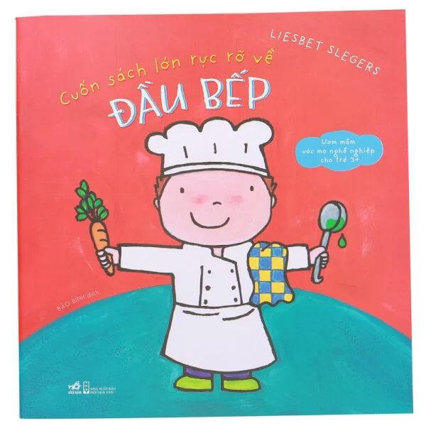 Cuốn sách lớn rực rỡ về đầu bếp