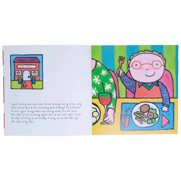 Cuốn sách lớn rực rỡ về đầu bếp