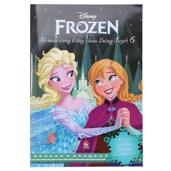 Frozen - Tô màu cùng Công chúa Băng Tuyết (Quyển 6)