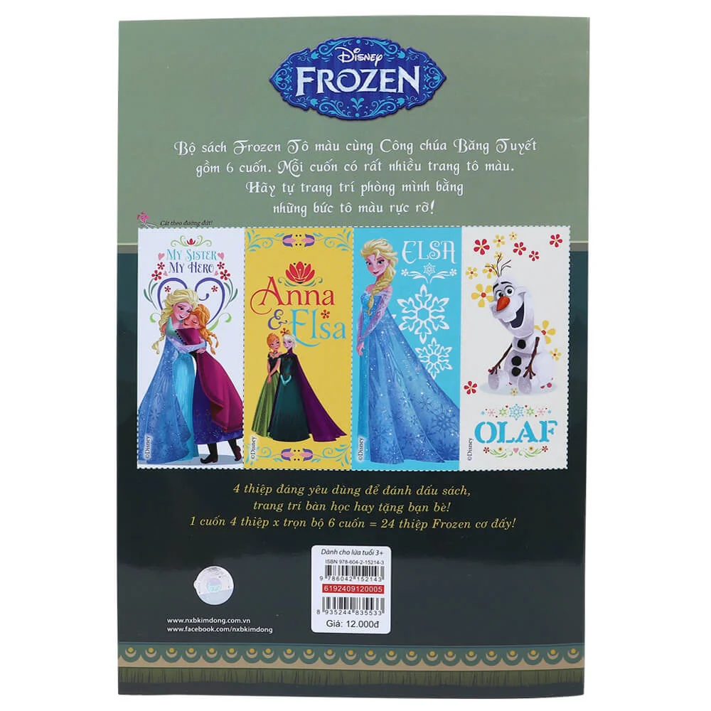 Frozen - Tô màu cùng Công chúa Băng Tuyết (Quyển 5)