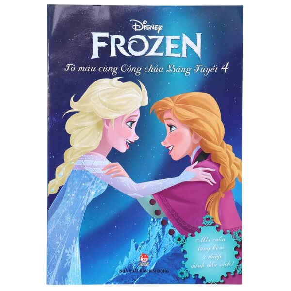Frozen - Tô màu cùng Công chúa Băng Tuyết (Quyển 4)