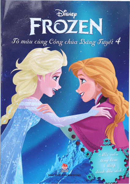 Frozen - Tô màu cùng Công chúa Băng Tuyết (Quyển 4)