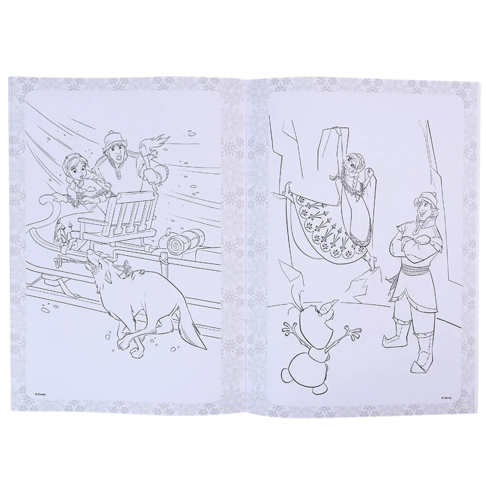 Frozen - Tô màu cùng Công chúa Băng Tuyết (Quyển 4)