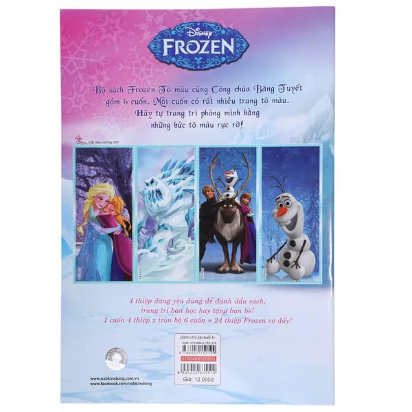 Frozen - Tô màu cùng Công chúa Băng Tuyết (Quyển 3)